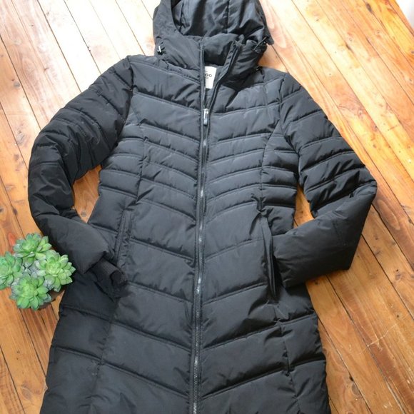 Tatoo Jackets & Blazers - Long black Tatoo winter coat